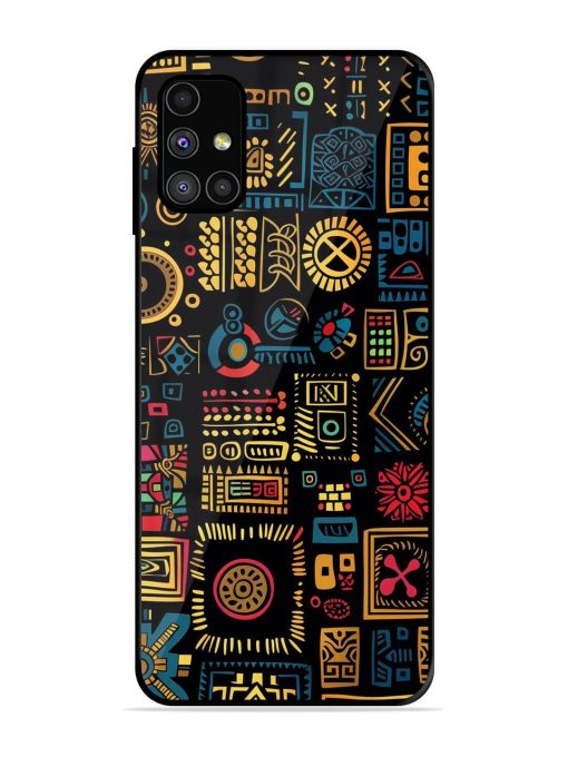 Tribal Tapestry Glossy Soft Edge Case for Samsung Galaxy M31S Chachhi