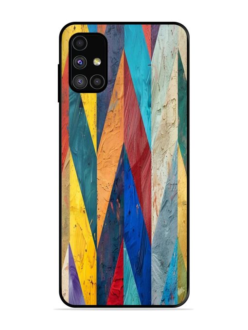 Abstract Tapestry Glossy Soft Edge Case for Samsung Galaxy M31S Chachhi