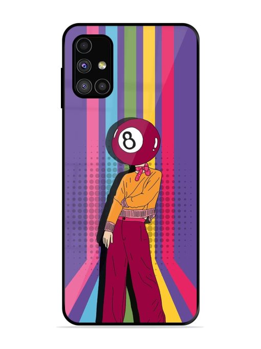 Eight Ball Fashionista Glossy Soft Edge Case for Samsung Galaxy M31S