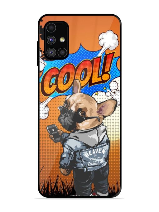 Cool Pup Glossy Soft Edge Case for Samsung Galaxy M31S Chachhi