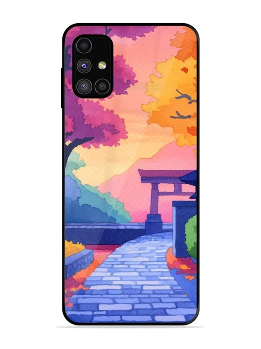 Autumnal Serenity Glossy Soft Edge Case for Samsung Galaxy M31S Chachhi