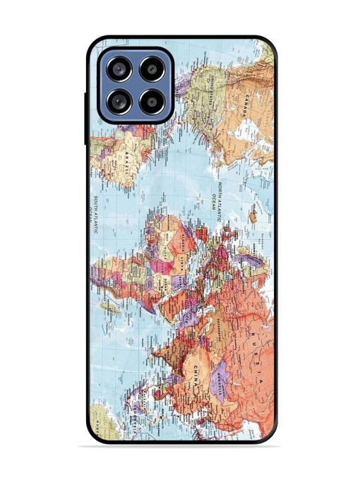 Our Blue Marble Glossy Soft Edge Case for Samsung Galaxy M32 (4G) Chachhi