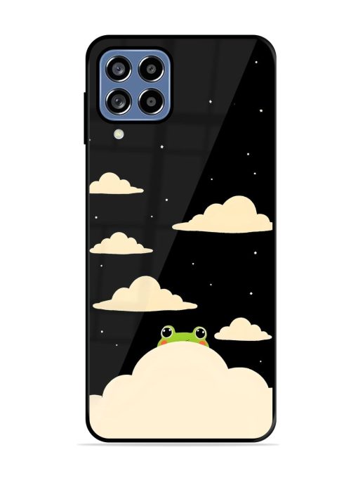 Froggy Night Sky Glossy Soft Edge Case for Samsung Galaxy M32 (4G) Chachhi