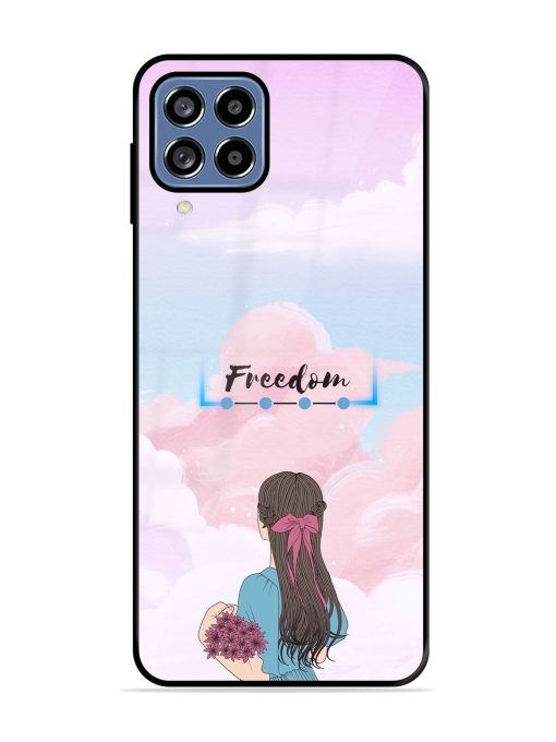 Skyward Dreams Glossy Soft Edge Case for Samsung Galaxy M32 (4G) Chachhi