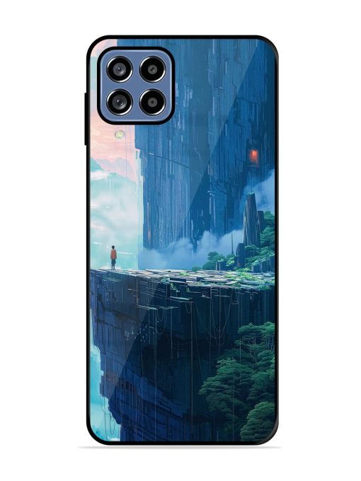 Solitude In The Sky Glossy Soft Edge Case for Samsung Galaxy M32 (4G) Chachhi