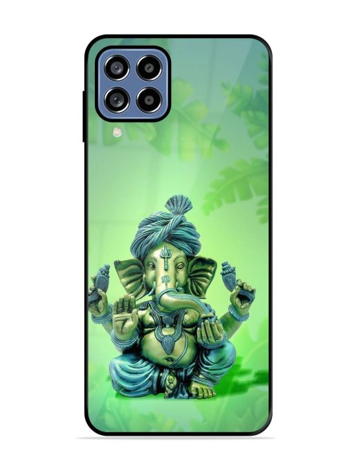 Ganesha, The Remover Of Obstacles Glossy Soft Edge Case for Samsung Galaxy M32 (4G) Chachhi