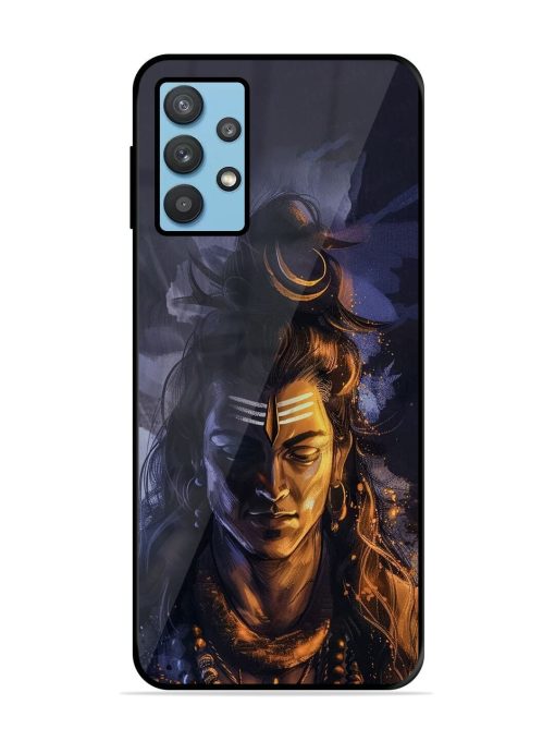 Lord Shiva Glossy Soft Edge Case for Samsung Galaxy M32 (5G)