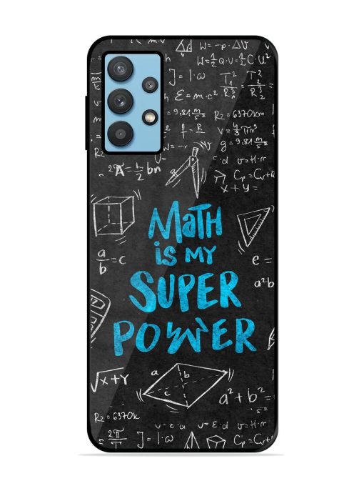 Math Magic Glossy Soft Edge Case for Samsung Galaxy M32 (5G)