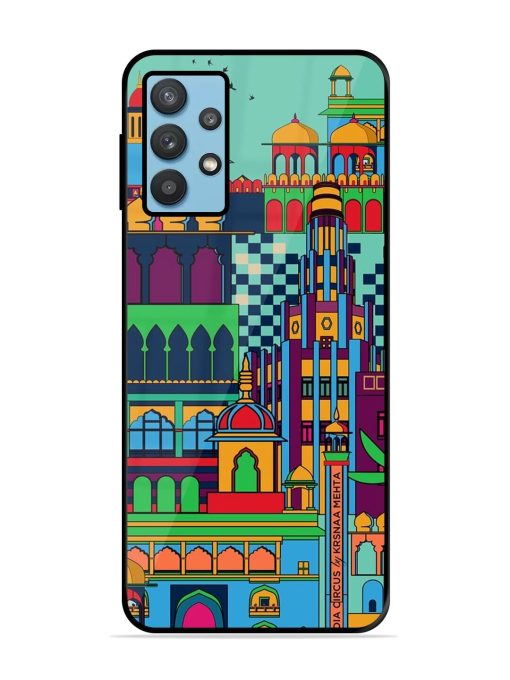 Indian Tapestry Glossy Soft Edge Case for Samsung Galaxy M32 (5G)