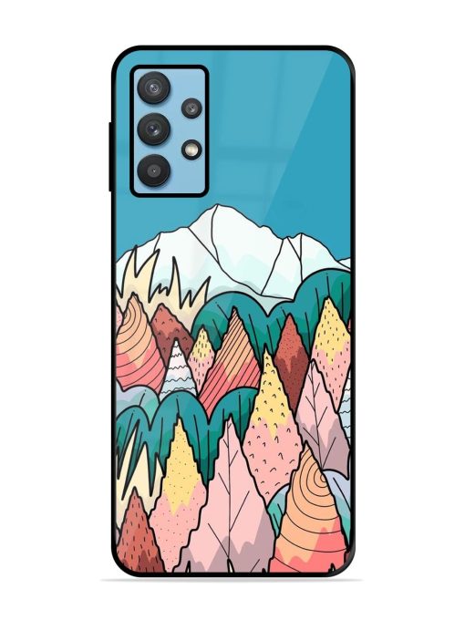 Mountain Dreamscape Glossy Soft Edge Case for Samsung Galaxy M32 (5G)