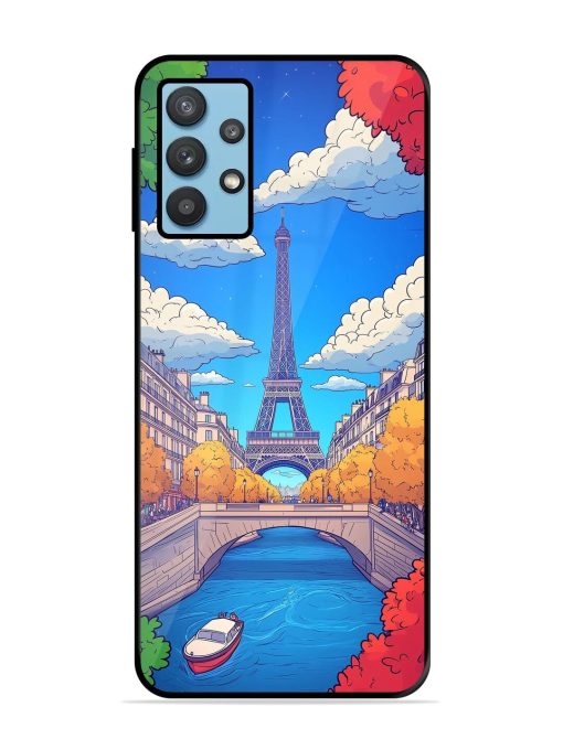 Parisian Panorama Glossy Soft Edge Case for Samsung Galaxy M32 (5G)