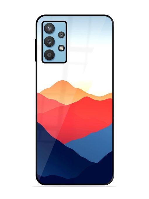 Sunset Peaks Glossy Soft Edge Case for Samsung Galaxy M32 (5G)