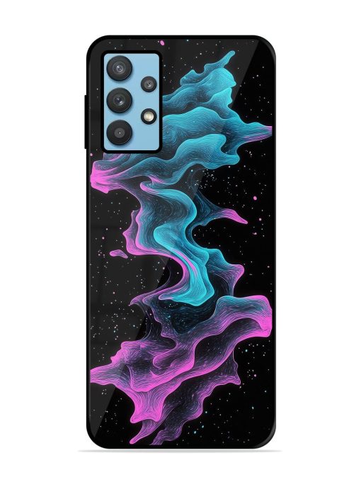 Cosmic Currents Glossy Soft Edge Case for Samsung Galaxy M32 (5G)