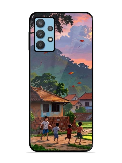 Sunset Play Glossy Soft Edge Case for Samsung Galaxy M32 (5G)