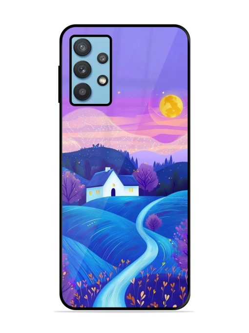 Moonlit Meadow Glossy Soft Edge Case for Samsung Galaxy M32 (5G)