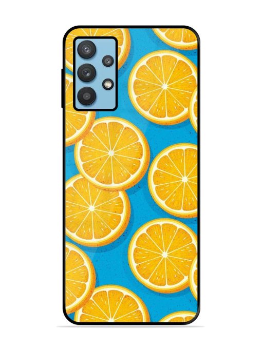 Citrus Symphony Glossy Soft Edge Case for Samsung Galaxy M32 (5G)