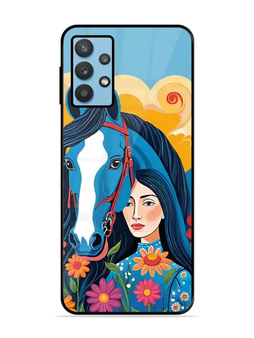 Equine Enchantment Glossy Soft Edge Case for Samsung Galaxy M32 (5G)