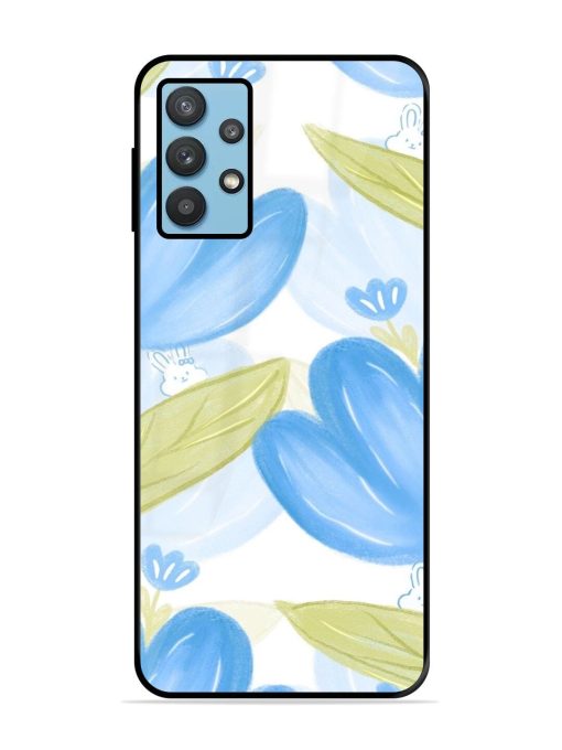 Bunny'S Blue Garden Glossy Soft Edge Case for Samsung Galaxy M32 (5G)