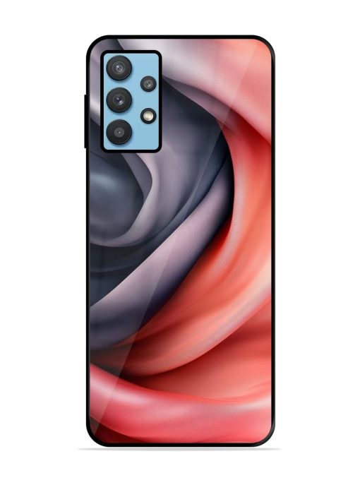 Swirling Silk Glossy Soft Edge Case for Samsung Galaxy M32 (5G)