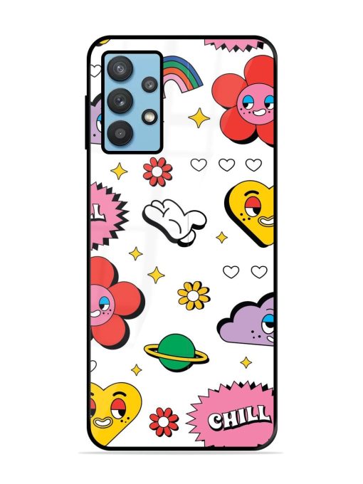 Whimsical Wonderland Glossy Soft Edge Case for Samsung Galaxy M32 (5G)