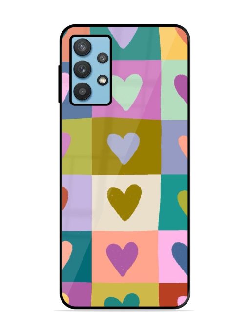 Box Of Hearts Glossy Soft Edge Case for Samsung Galaxy M32 (5G)