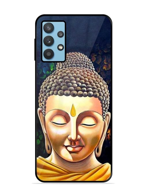 Buddha Face Glossy Soft Edge Case for Samsung Galaxy M32 (5G)