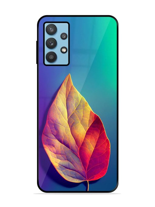 Autumn'S Embrace Glossy Soft Edge Case for Samsung Galaxy M32 (5G)