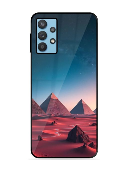 Ancient Wonders Sky Glossy Soft Edge Case for Samsung Galaxy M32 (5G)