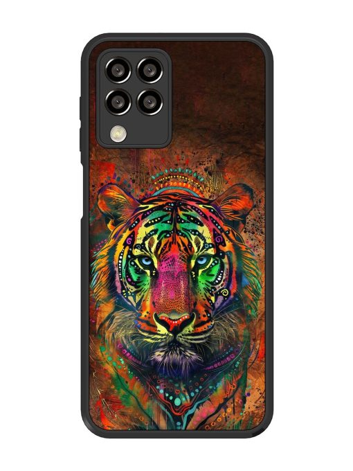 Cosmic Tiger Glossy Soft Edge Case for Samsung Galaxy M33 (5G) Chachhi