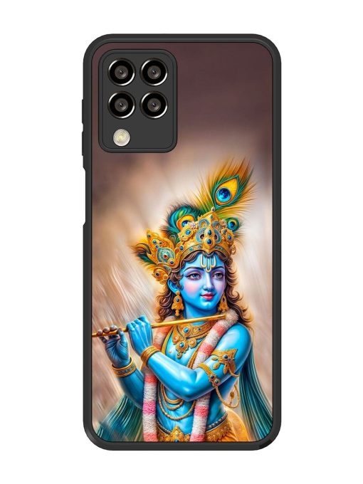 Divine Krishna Glossy Soft Edge Case for Samsung Galaxy M33 (5G) Chachhi