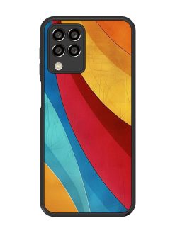 Curving Canvas Glossy Soft Edge Case for Samsung Galaxy M33 (5G)