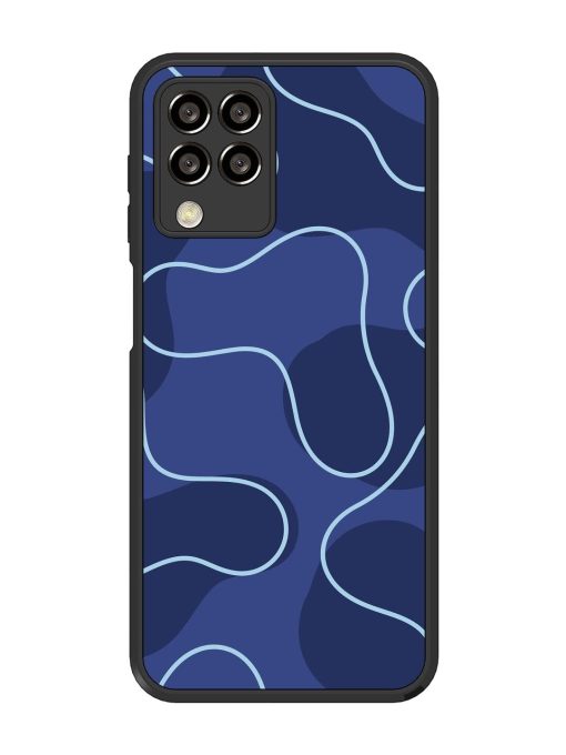 Midnight Maze Glossy Soft Edge Case for Samsung Galaxy M33 (5G) Chachhi