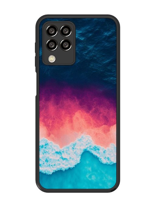 Where The Ocean Meets The Sky Glossy Soft Edge Case for Samsung Galaxy M33 (5G) Chachhi