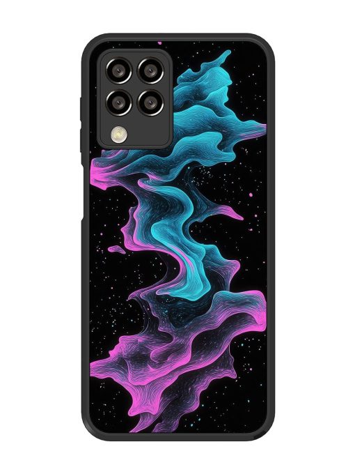 Cosmic Currents Glossy Soft Edge Case for Samsung Galaxy M33 (5G) Chachhi