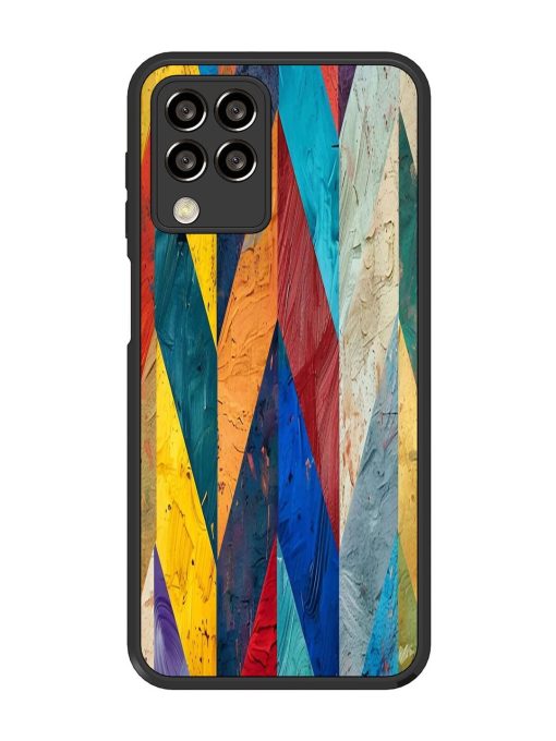 Abstract Tapestry Glossy Soft Edge Case for Samsung Galaxy M33 (5G) Chachhi