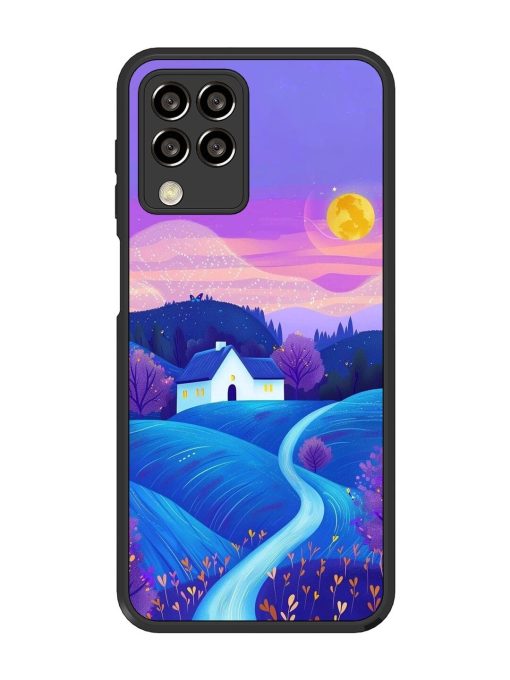 Moonlit Meadow Glossy Soft Edge Case for Samsung Galaxy M33 (5G) Chachhi