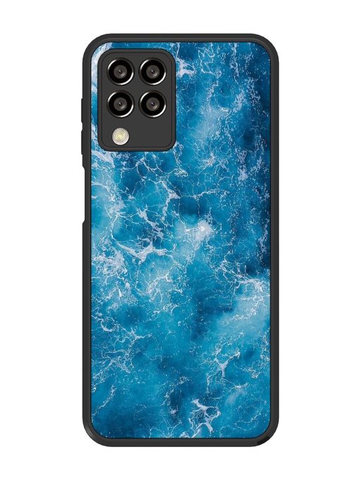 Oceanic Abyss Glossy Soft Edge Case for Samsung Galaxy M33 (5G) Chachhi