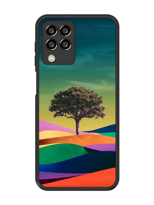 Rainbow'S Lone Sentinel Glossy Soft Edge Case for Samsung Galaxy M33 (5G) Chachhi