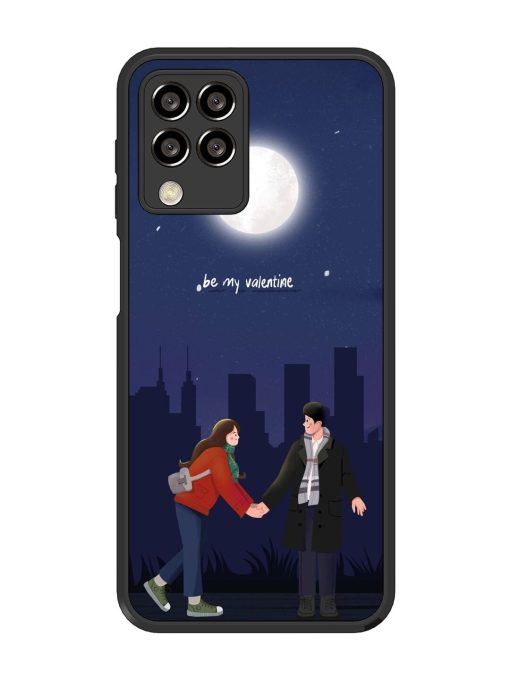 Moonlight Proposal Glossy Soft Edge Case for Samsung Galaxy M33 (5G) Chachhi