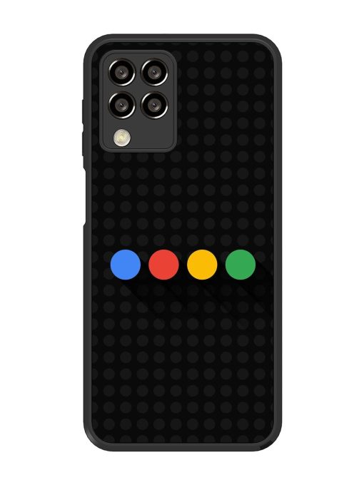 Google Dots Glossy Soft Edge Case for Samsung Galaxy M33 (5G) Chachhi