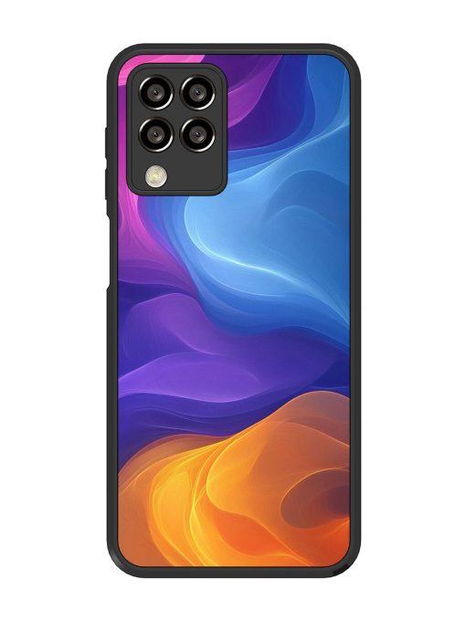 Cosmic Currents Glossy Soft Edge Case for Samsung Galaxy M33 (5G)