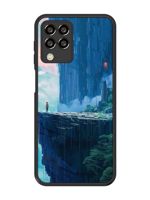 Solitude In The Sky Glossy Soft Edge Case for Samsung Galaxy M33 (5G) Chachhi