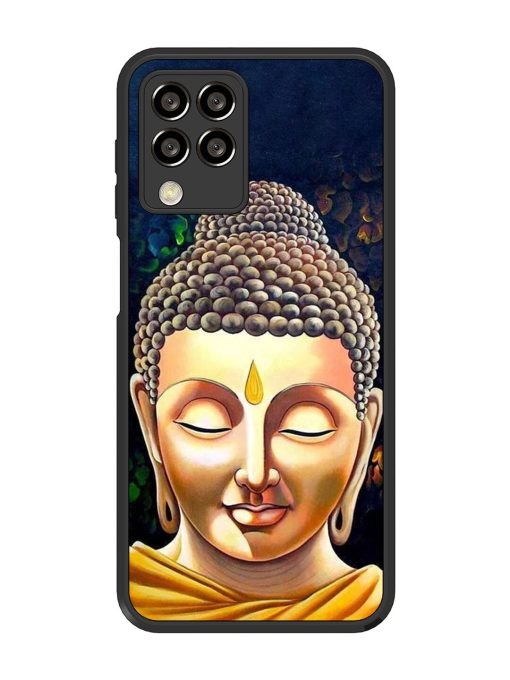 Buddha Face Glossy Soft Edge Case for Samsung Galaxy M33 (5G) Chachhi