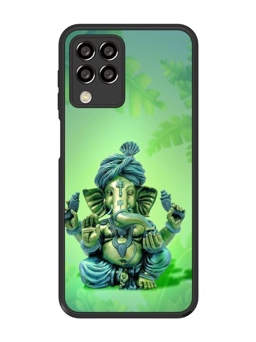 Ganesha, The Remover Of Obstacles Glossy Soft Edge Case for Samsung Galaxy M33 (5G) Chachhi