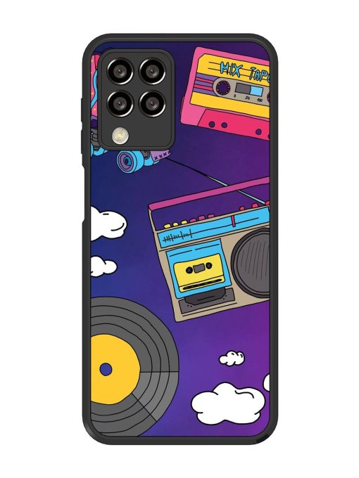 Retro Vibes Glossy Soft Edge Case for Samsung Galaxy M33 (5G)