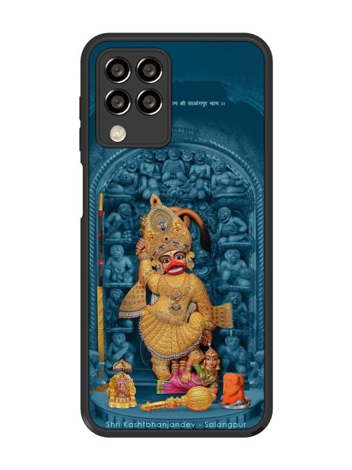 Divine Grace Of Shri Kashtabhanjandev Glossy Soft Edge Case for Samsung Galaxy M33 (5G) Chachhi