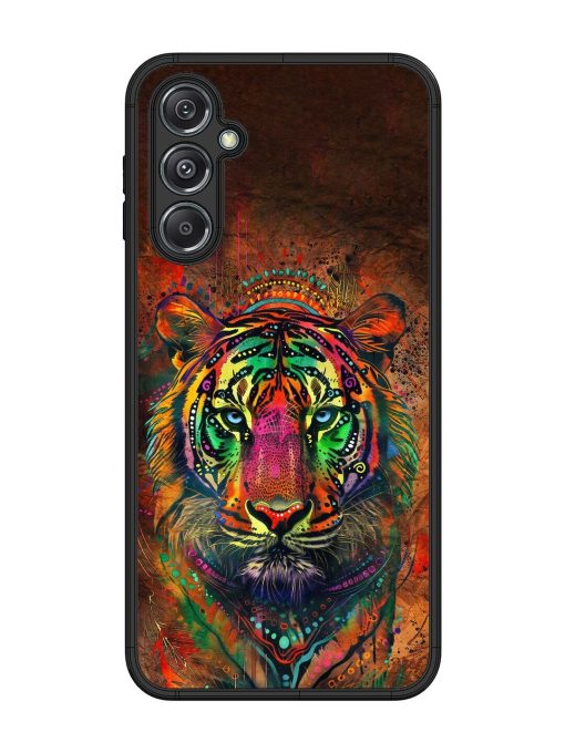 Cosmic Tiger Glossy Soft Edge Case for Samsung Galaxy M34 (5G) Chachhi