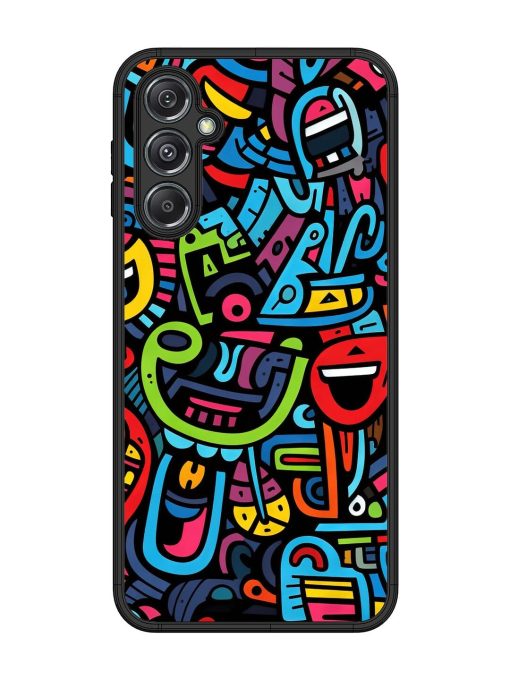 Doodlephoria Glossy Soft Edge Case for Samsung Galaxy M34 (5G) Chachhi