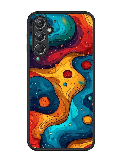 Cosmic Swirl Glossy Soft Edge Case for Samsung Galaxy M34 (5G) Chachhi