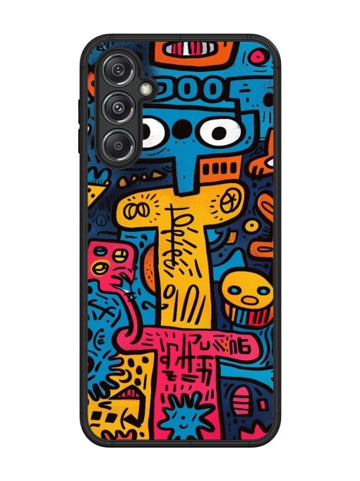 Doodletopia Glossy Soft Edge Case for Samsung Galaxy M34 (5G) Chachhi